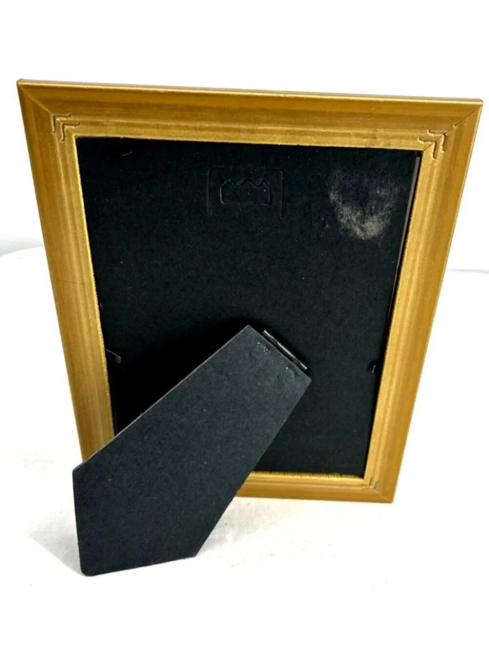 Gold Picture Frame 5 x 7 Wood Gold Leaf Florentine Glass Table Top Wall USA